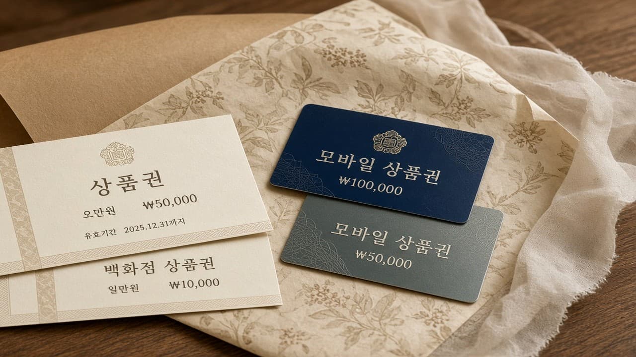 명절 선물·상품권 — 유효기간·환불·분실 — 장면 2