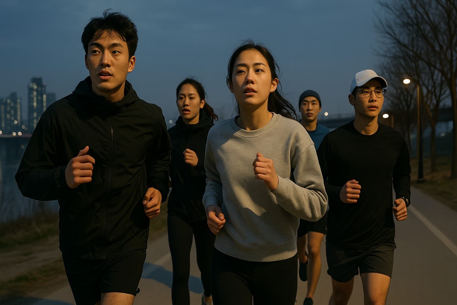 새벽 러닝 크루 — 실수